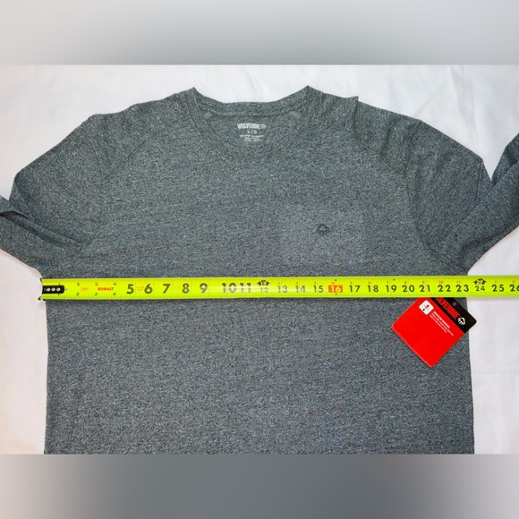 Wolverine NWT Men’s Size L Grey Moisture Wicking Long Sleeve Summer Shirt - Picture 3 of 7